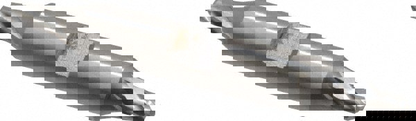 Square End Mill: 3/16'' Dia, 9/32'' LOC, 3/8'' Shank Dia, 2-3/4'' OAL, 2 Flutes, High Speed Steel