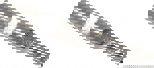 Square End Mill: 1/4'' Dia, 5/8'' LOC, 3/8'' Shank Dia, 2-7/16'' OAL, 4 Flutes, High Speed Steel