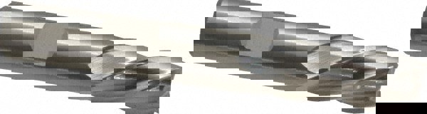 Square End Mill: 3/8'' Dia, 3/4'' LOC, 3/8'' Shank Dia, 2-1/2'' OAL, 4 Flutes, High Speed Steel