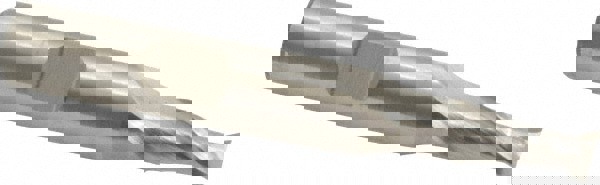 Square End Mill: 1/4'' Dia, 1/2'' LOC, 3/8'' Shank Dia, 2-7/16'' OAL, 2 Flutes, Cobalt