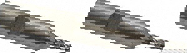 Square End Mill: 1/8'' Dia, 3/8'' LOC, 3/8'' Shank Dia, 2-5/16'' OAL, 4 Flutes, Cobalt