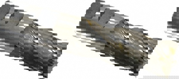 Square End Mill: 1'' Dia, 2'' LOC, 1'' Shank Dia, 4-1/2'' OAL, 4 Flutes, Cobalt