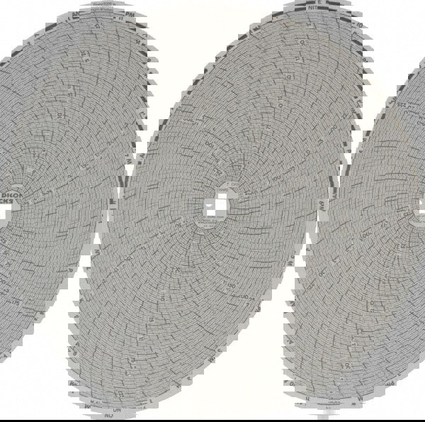 250°F, 24 Hour Recording Time Chart