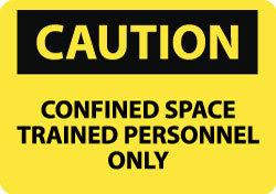 Accident Prevention Sign: Rectangle, 
