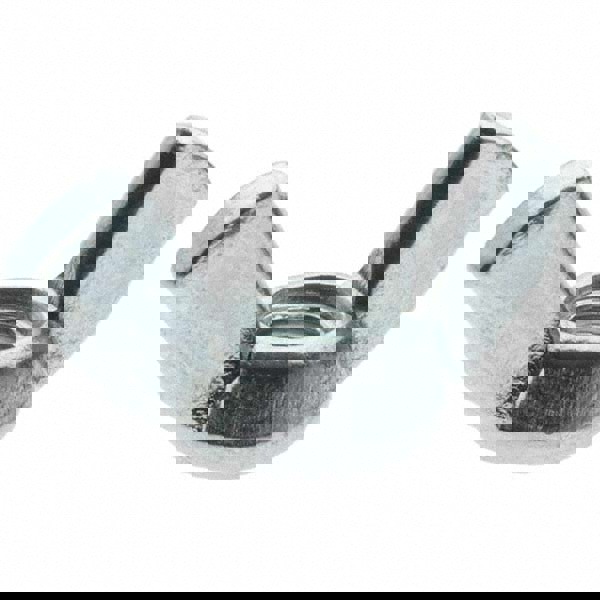 #10-32 UNF, Zinc Plated, Steel Type A Wing Nut