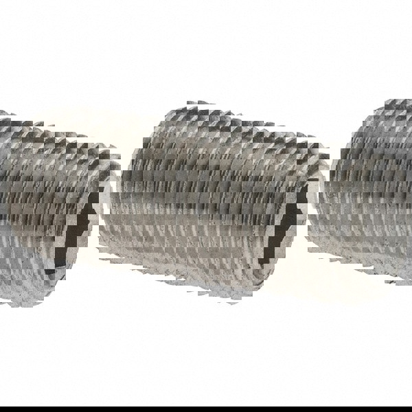 Set Screw: M8x1.25, 20.00 mm Overall Length, Cup Point, Stainless Steel, Grade 316 & Austenitic Grade A4