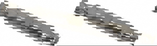 Square End Mill: 11/32'' Dia, 9/16'' LOC, 3/8'' Shank Dia, 3-1/2'' OAL, 2 Flutes, Cobalt