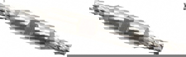 Square End Mill: 7/32'' Dia, 9/16'' LOC, 3/8'' Shank Dia, 3-1/4'' OAL, 4 Flutes, Cobalt