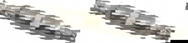 Square End Mill: 1/4'' Dia, 5/8'' LOC, 3/8'' Shank Dia, 3-3/8'' OAL, 4 Flutes, Cobalt