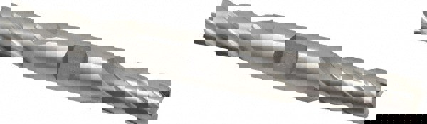 Square End Mill: 7/16'' Dia, 1'' LOC, 1/2'' Shank Dia, 4-1/2'' OAL, 4 Flutes, Cobalt