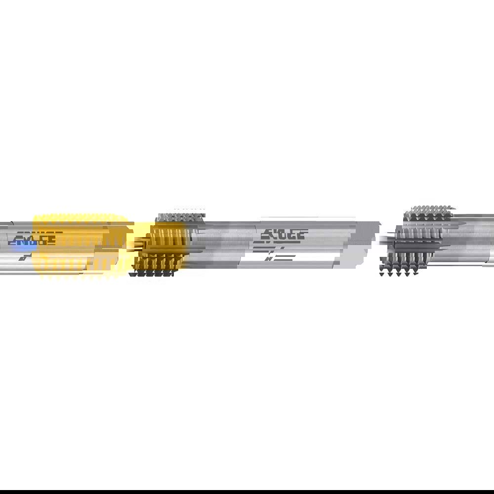 Thread Forming Tap: M16x2.00 Metric, 6H Class of Fit, Modified Bottoming, Powdered Metal High Speed Steel, TiN-T26 Coated