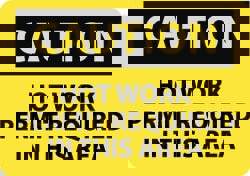 Chemical & Hazardous Material Sign: Rect