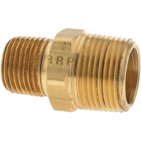 Industrial Pipe Hex Plug: 3/4 x 1/2