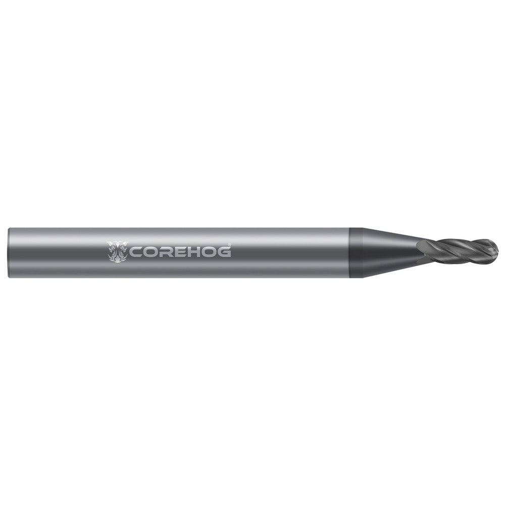 Ball End Mills; Mill Diameter (Inch): 3/16 ; Mill Diameter (Decimal Inch): 0.1875 ; Number Of Flutes: 4 ; End Mill Material: Solid Carbide ; Shank Diameter (Inch): 3/16 ; Shank Diameter (Decimal Inch): 0.1875