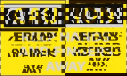 Accident Prevention Label: 