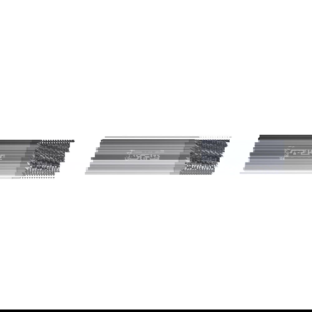 Square End Mill: 25 Flutes, High Speed Steel