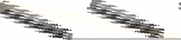 #6-32 Plug RH 2B H3 Bright High Speed Steel 3-Flute Straight Flute Hand Tap