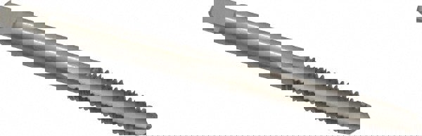 #8-32 Plug RH H1 Bright High Speed Steel 2-Flute Straight Flute Hand Tap