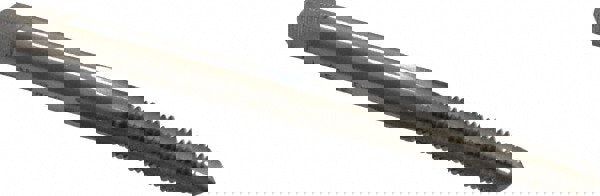 M4.5x0.75 Plug RH D4 Bright High Speed Steel 4-Flute Straight Flute Hand Tap