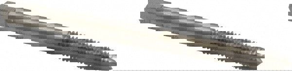 #10-32 Plug RH 3B H2 Bright High Speed Steel 2-Flute Straight Flute Hand Tap