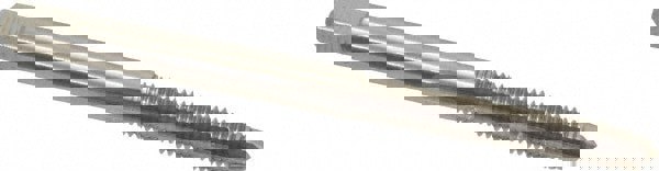 #10-32 Plug RH 2B H3 Bright High Speed Steel 3-Flute Straight Flute Hand Tap