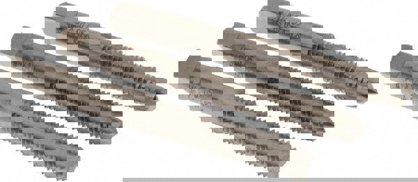 Tap Set: Metric, 4 Flute, Bottoming Plug & Taper, High Speed Steel, Bright Finish