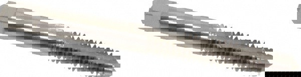 1/4-20 Plug RH 3B H3 Bright High Speed Steel 2-Flute Straight Flute Hand Tap