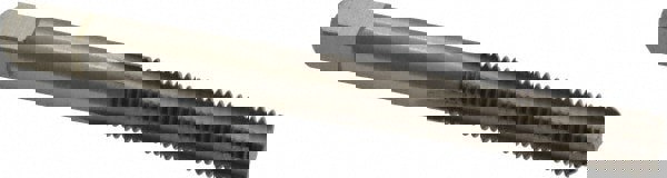 1/4-28 Bottoming RH H2 Bright High Speed Steel 4-Flute Straight Flute Hand Tap