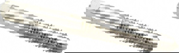 Straight Flutes Tap: 5/16-18, UNC, 4 Flutes, Plug, High Speed Steel, Bright/Uncoated