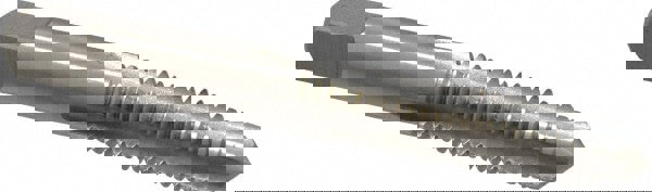 3/8-16 Taper RH 3B H3 Bright High Speed Steel 4-Flute Straight Flute Hand Tap