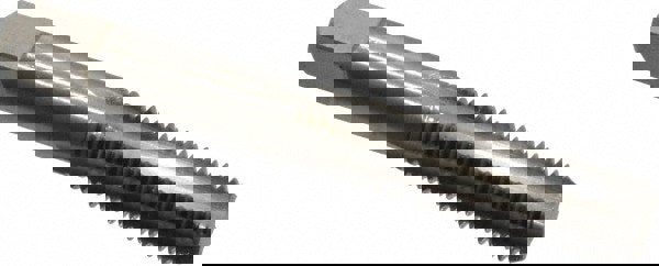 M10x1.25 Bottoming RH D5 Bright High Speed Steel 4-Flute Straight Flute Hand Tap