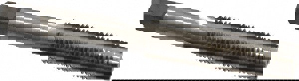 M12x1.25 Taper RH D5 Bright High Speed Steel 4-Flute Straight Flute Hand Tap