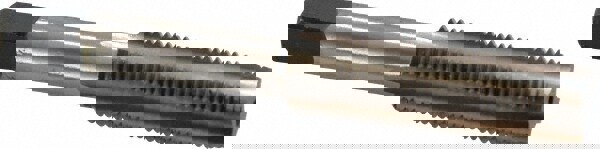 1/2-20 Plug RH 2B H5 Bright High Speed Steel 4-Flute Straight Flute Hand Tap