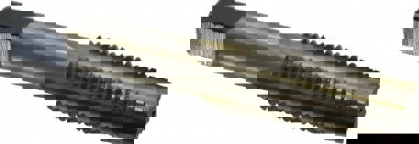 3/4-10 Taper RH H3 Bright High Speed Steel 4-Flute Straight Flute Hand Tap