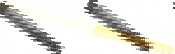 #6-40 Plug RH 2B/3B H2 TiN High Speed Steel 3-Flute Straight Flute Hand Tap