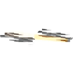 #8-32 Plug RH 2B H3 TiN High Speed Steel 4-Flute Straight Flute Hand Tap