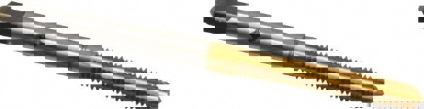 #8-36 Plug RH 2B/3B H2 TiN High Speed Steel 4-Flute Straight Flute Hand Tap