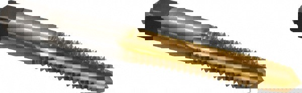 3/8-16 Plug RH 3B H3 TiN High Speed Steel 4-Flute Straight Flute Hand Tap