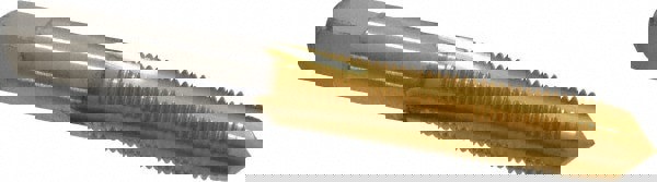 3/8-24 Plug RH 3B H3 TiN High Speed Steel 4-Flute Straight Flute Hand Tap