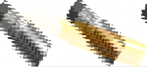 3/4-10 Plug RH H3 TiN High Speed Steel 4-Flute Straight Flute Hand Tap