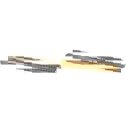 #8-32 Bottoming RH 2B H3 TiN High Speed Steel 4-Flute Straight Flute Hand Tap