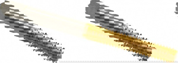 #12-24 Bottoming RH 2B/3B H3 TiN High Speed Steel 4-Flute Straight Flute Hand Tap