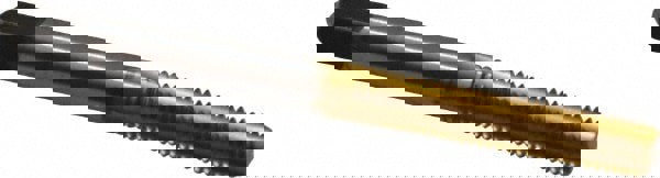 #12-28 Bottoming RH 2B/3B H3 TiN High Speed Steel 4-Flute Straight Flute Hand Tap