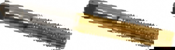 5/16-24 Bottoming RH 3B H3 TiN High Speed Steel 4-Flute Straight Flute Hand Tap