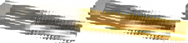 3/8-16 Bottoming RH 3B H3 TiN High Speed Steel 4-Flute Straight Flute Hand Tap