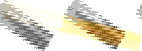 3/8-24 Bottoming RH 3B H3 TiN High Speed Steel 4-Flute Straight Flute Hand Tap