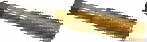 1/2-20 Bottoming RH 3B H3 TiN High Speed Steel 4-Flute Straight Flute Hand Tap