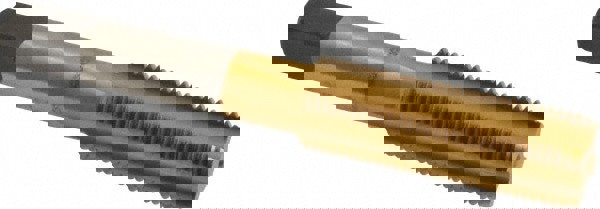 9/16-18 Bottoming RH H3 TiN High Speed Steel 4-Flute Straight Flute Hand Tap