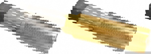 3/4-16 Bottoming RH 3B H3 TiN High Speed Steel 4-Flute Straight Flute Hand Tap