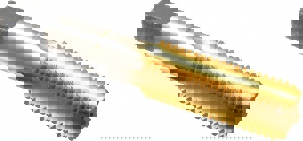 7/8-9 Bottoming RH 3B H4 TiN High Speed Steel 4-Flute Straight Flute Hand Tap